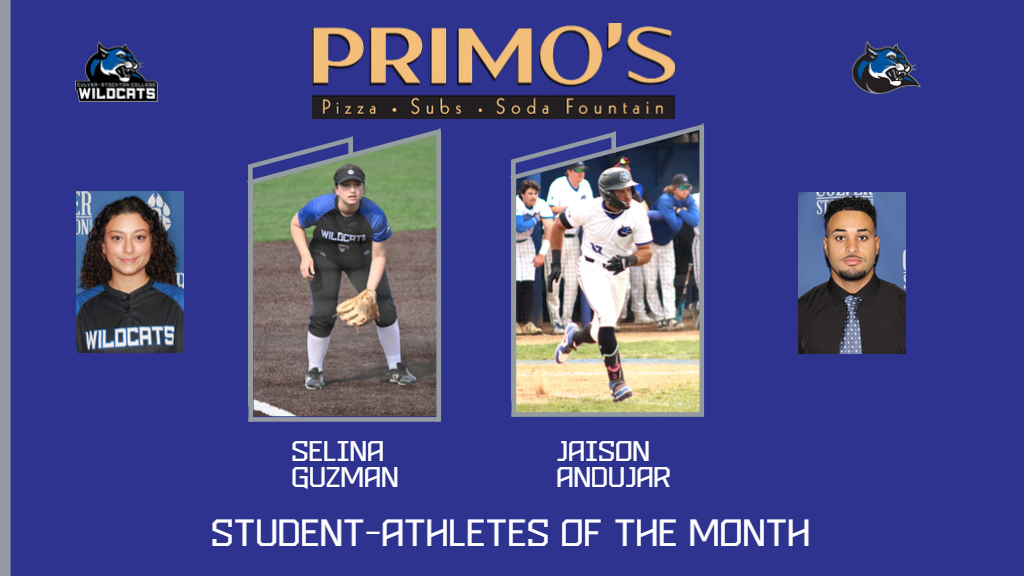 Guzman, Andujar Lauded as Primo's Student-Athlete's of the Month for April