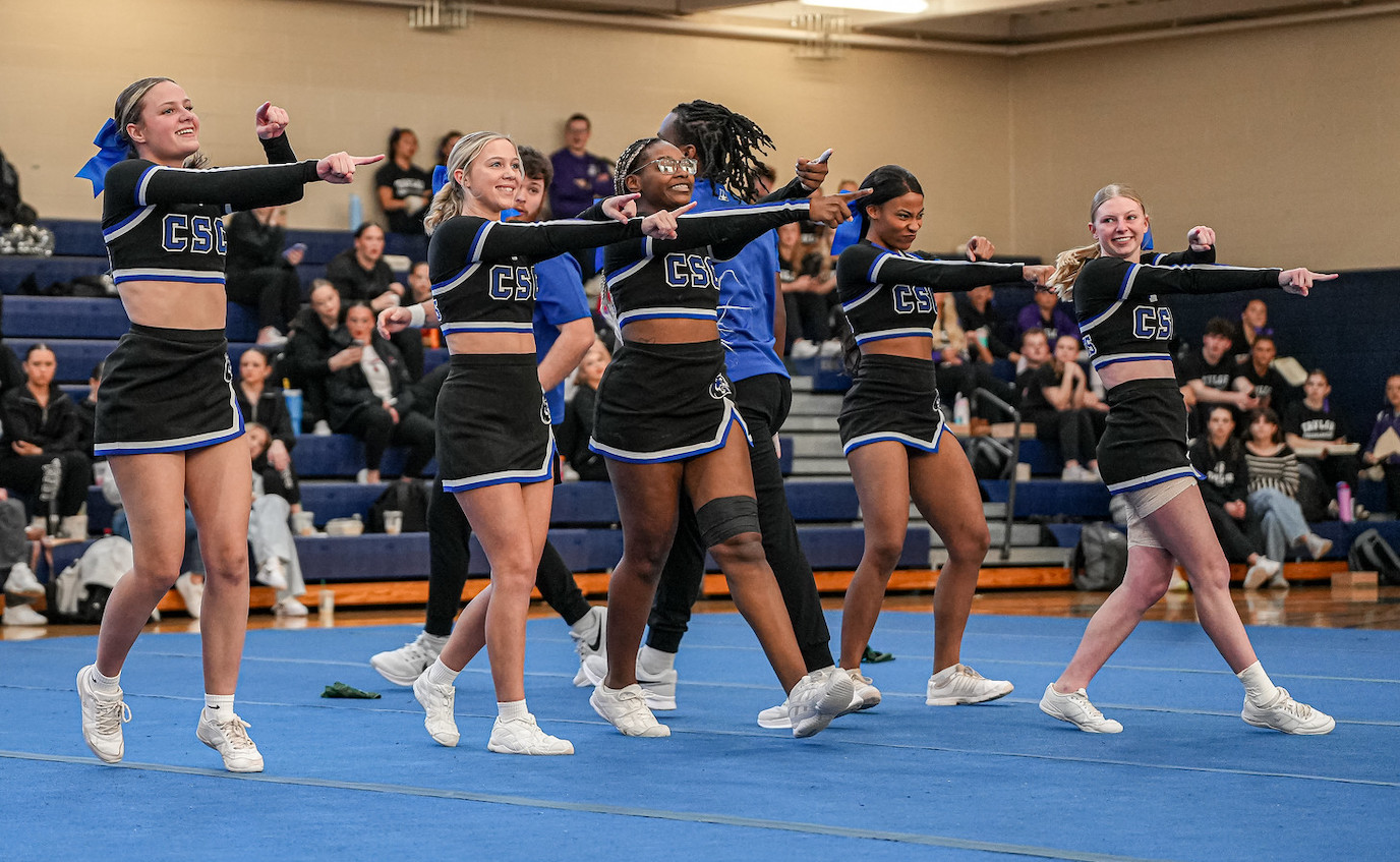 Wildcat Cheer Competes in Spartan Showcase at Missouri Baptist