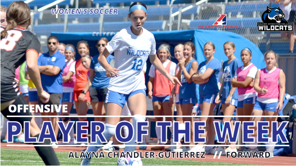 Big Week Earns Chandler-Gutierrez Heart Weekly Honor