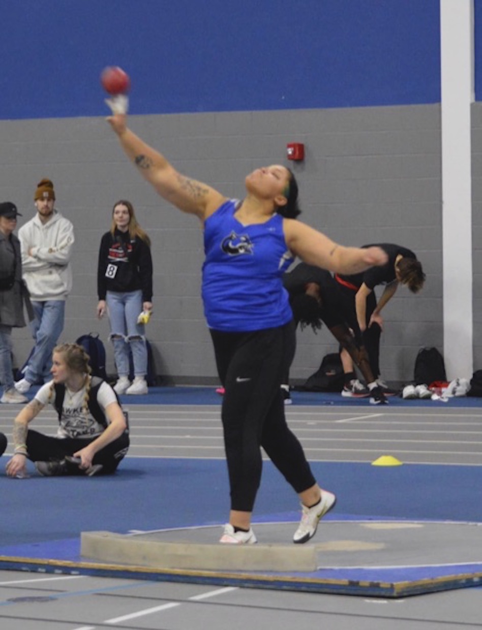 Morgan, Flowers Compete at Heart Indoor Championships