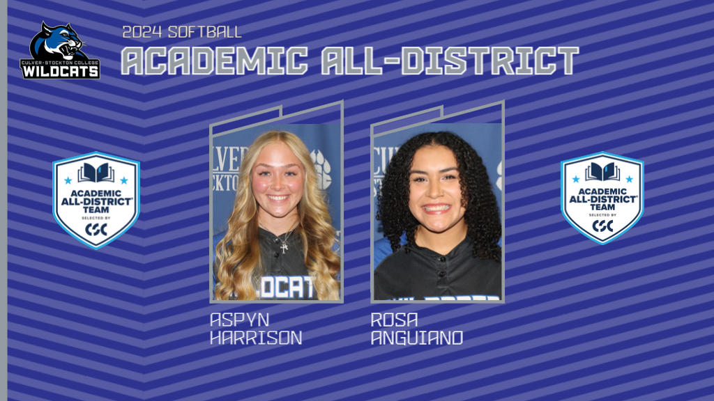 Harrison, Anguiano Named to Academic All-District Team by College Sports Communicators