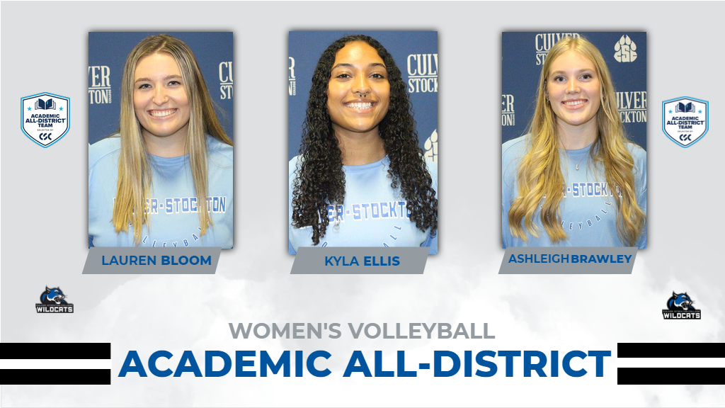 Three Volleyball Players Named to Academic All-District Team